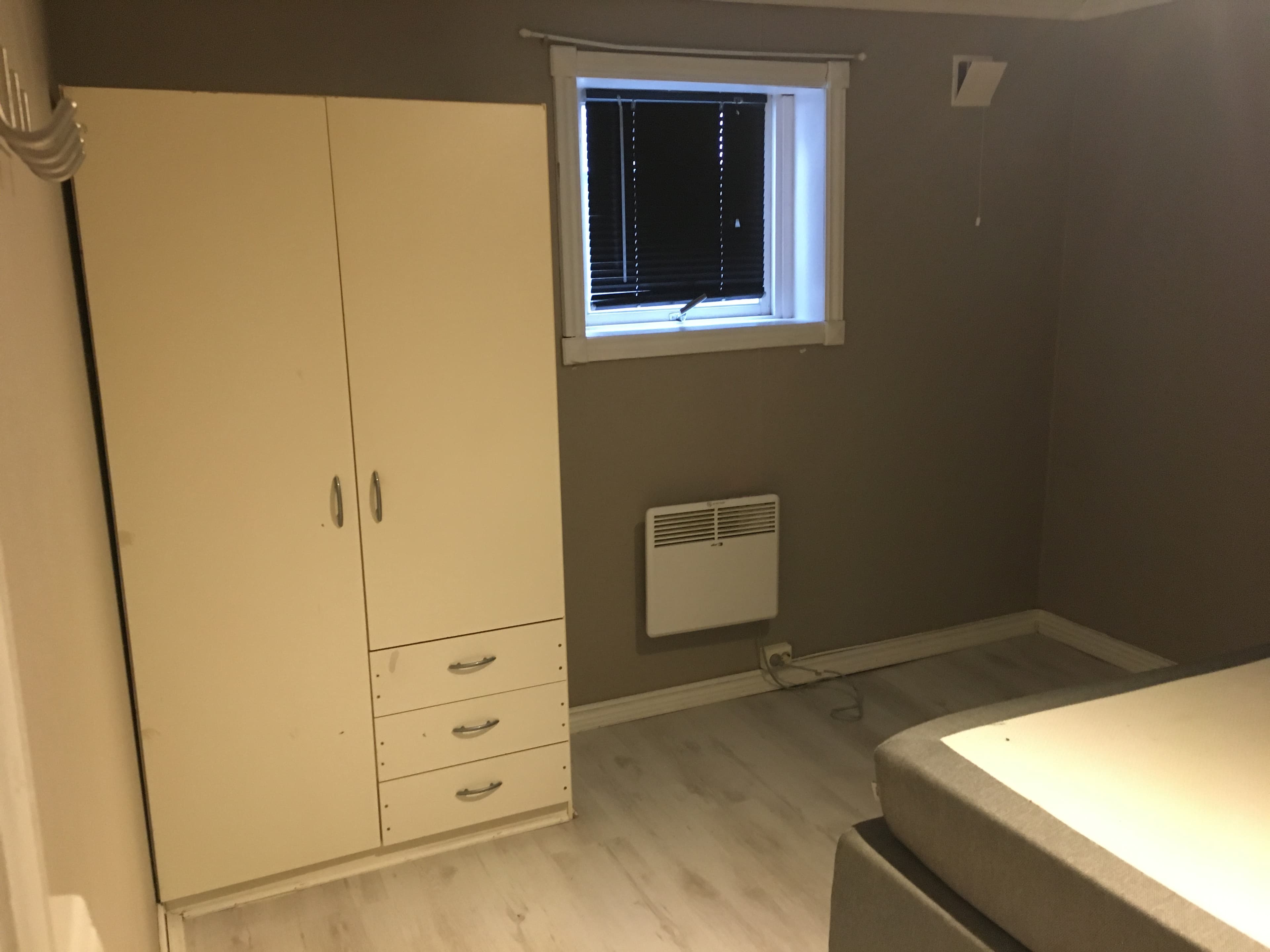 1 etg, med 30m2 terrasse